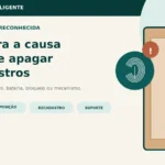 Porta com fechadura biométrica e símbolo de alerta sobre impressão digital